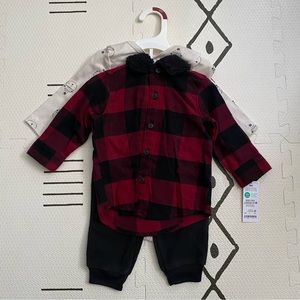NWT Carter’s Just One You Three piece Set 3-6 months